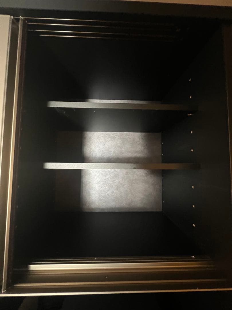 ニトリ　食器棚　ブラック