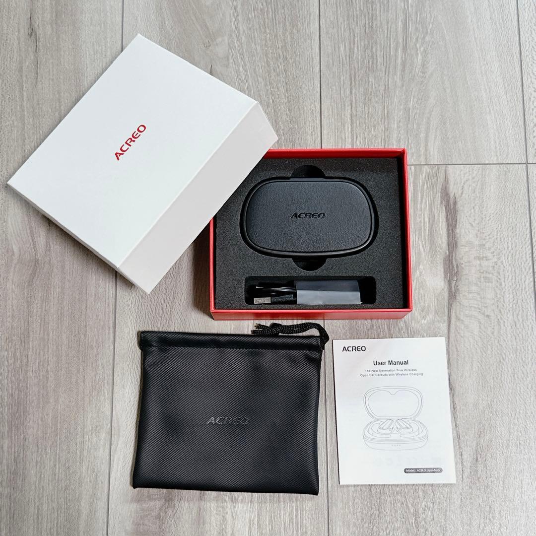 〆オープンイヤー ACREO Openudsマイク付 TFHE ブラック