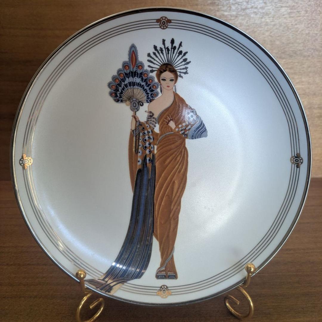 エルテ アールデコ フランクリンミント プレート ATHENA Erte