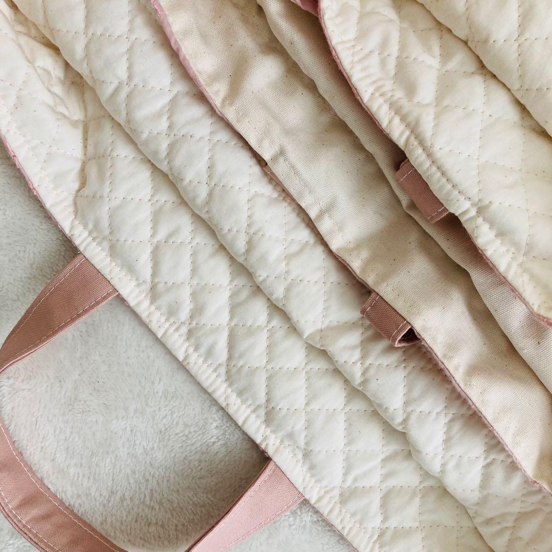 【ハンドメイド】入園入学グッズ(レース×リボン×くすみピンク)