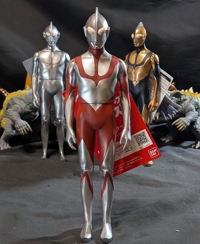 シン・ウルトラマン＆登場怪獣・宇宙人（バンダイ）タグ付ソフビ７体セット