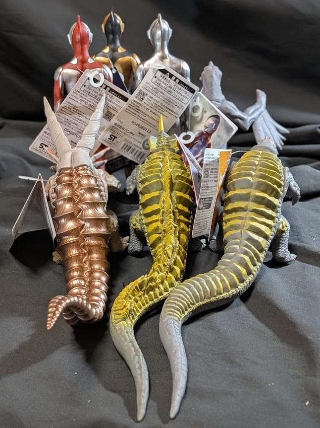 シン・ウルトラマン＆登場怪獣・宇宙人（バンダイ）タグ付ソフビ７体セット