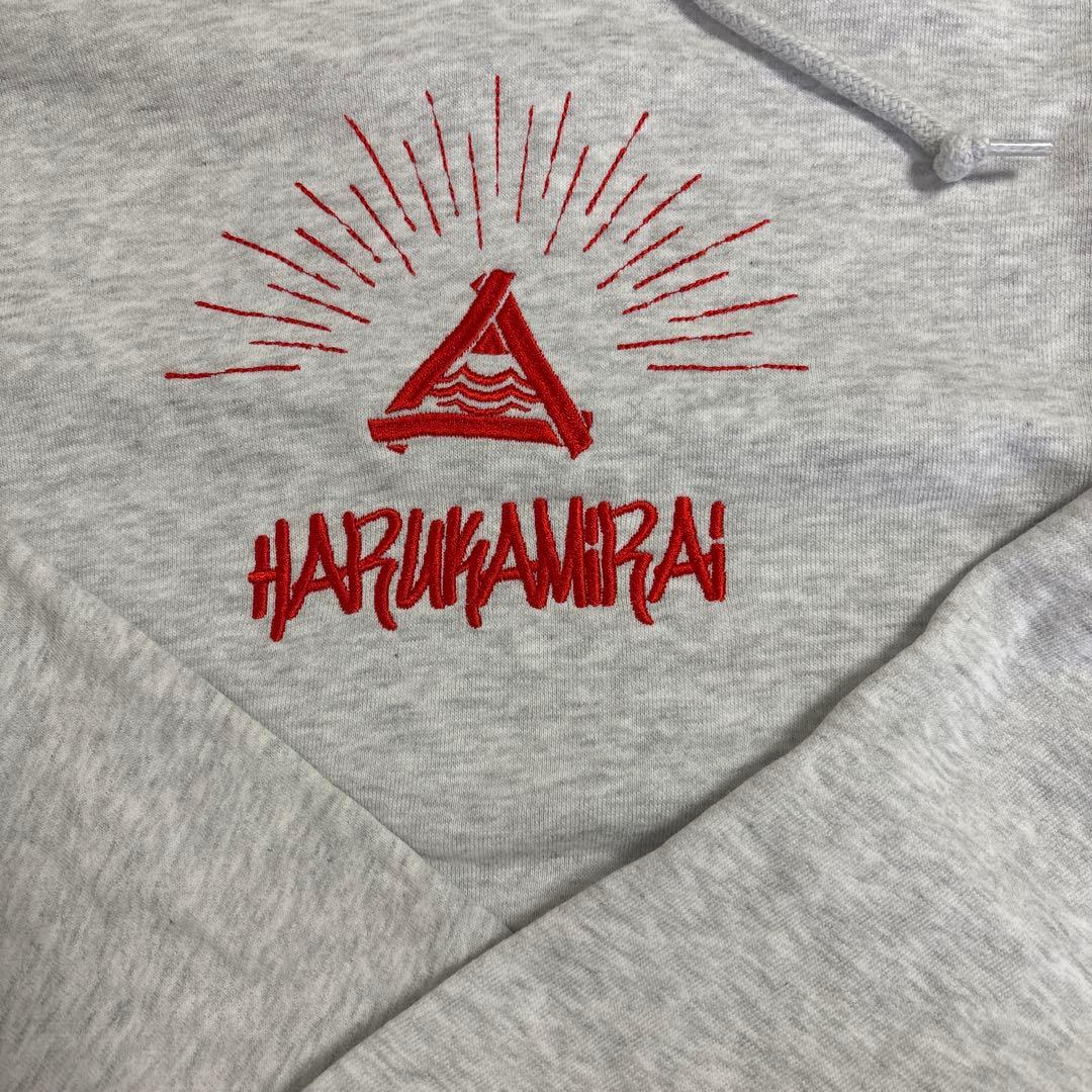 ハルカミライ 刺繍パーカー XL グレー 2023年 武道館