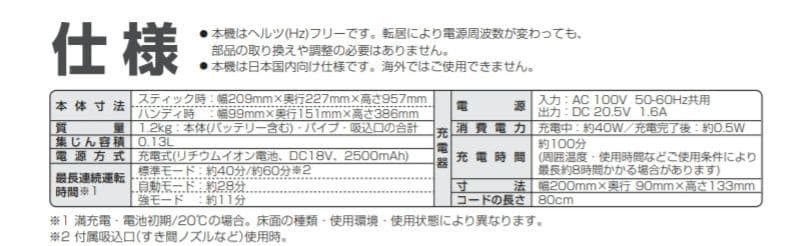 シャープ RACTIVE Air 充電式掃除機 EC-AR9 2024年製
