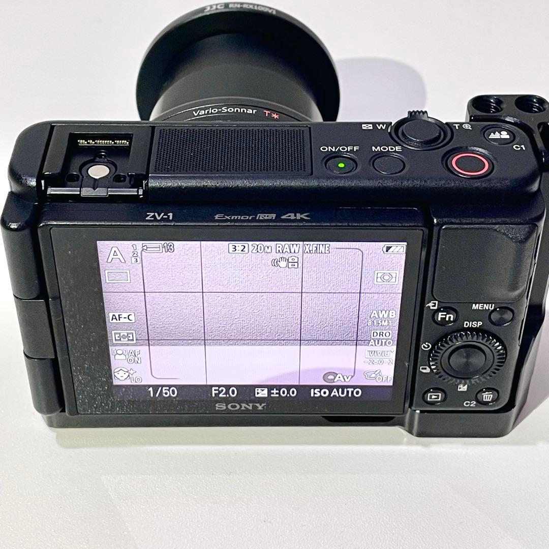 【美品】SONY ZV-1 コンデジ VLOGCAM おまけ多数