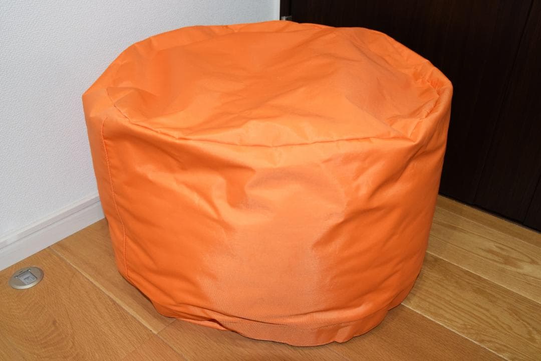 廃盤希少品 ベネトン クッションスツール オレンジ