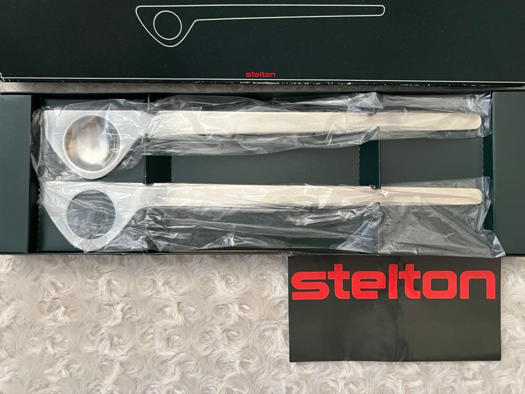 ステルトン　カトラリーセット　ヤコブセン　サラダセット〈２本〉シリンダライン