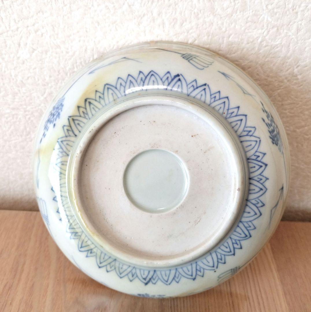 色絵　唐草文なます、小皿、飯碗セット