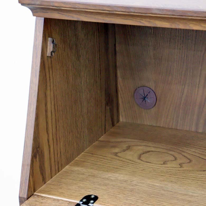 ライティングデスク 幅80cm ナラ材 日本製 旭 北海道 机