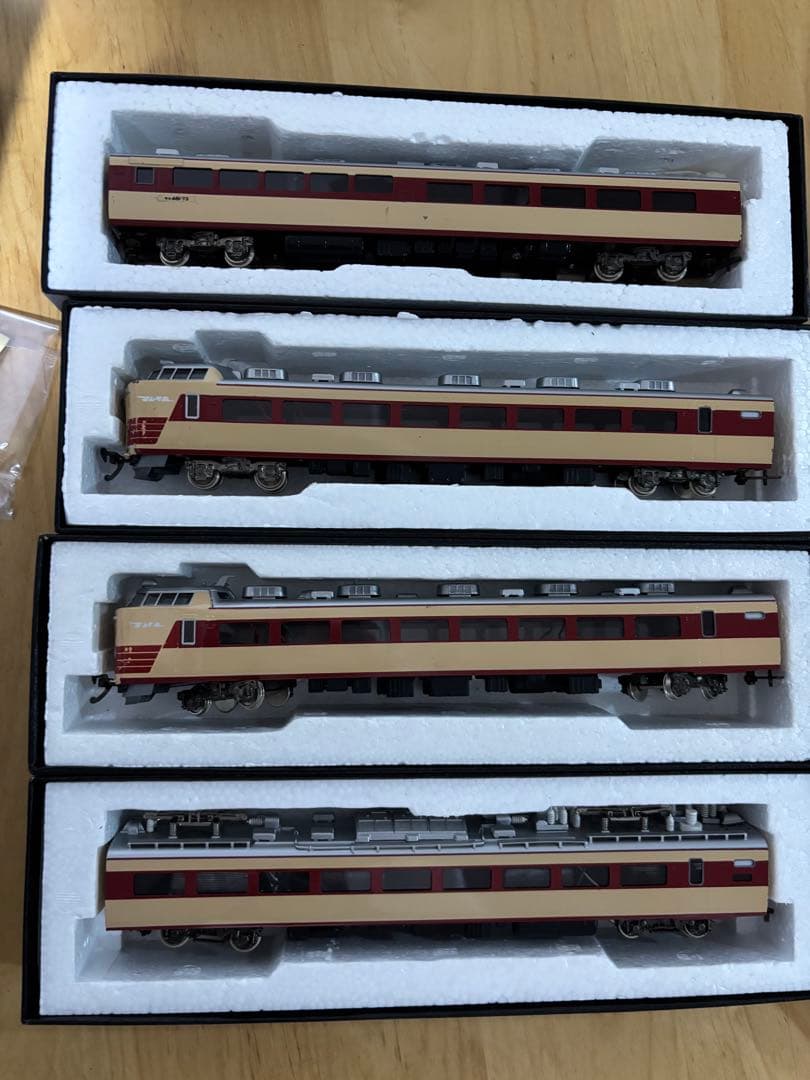 鉄道模型　ＨＯゲージ　カツミ　交直流特急型電車485系 4両セット