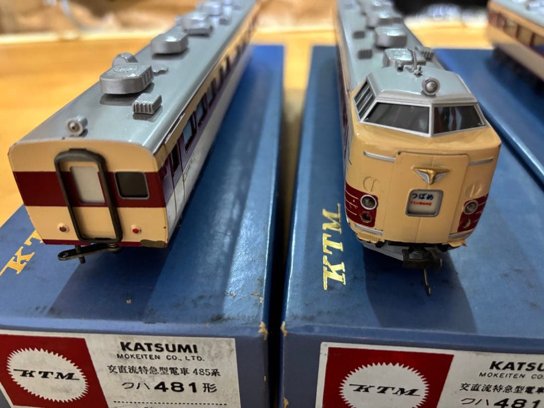 鉄道模型　ＨＯゲージ　カツミ　交直流特急型電車485系 4両セット