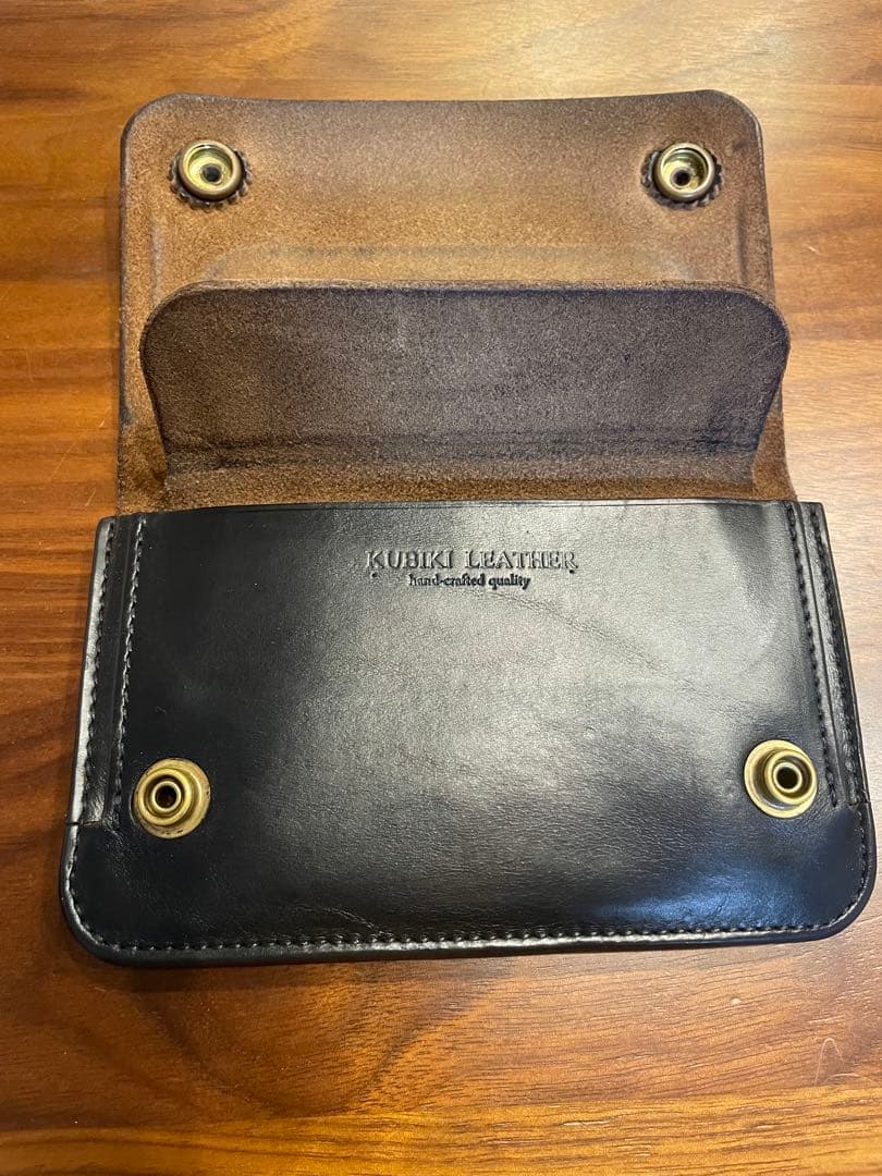 KUBIKI LEATHER トラッカーウォレット