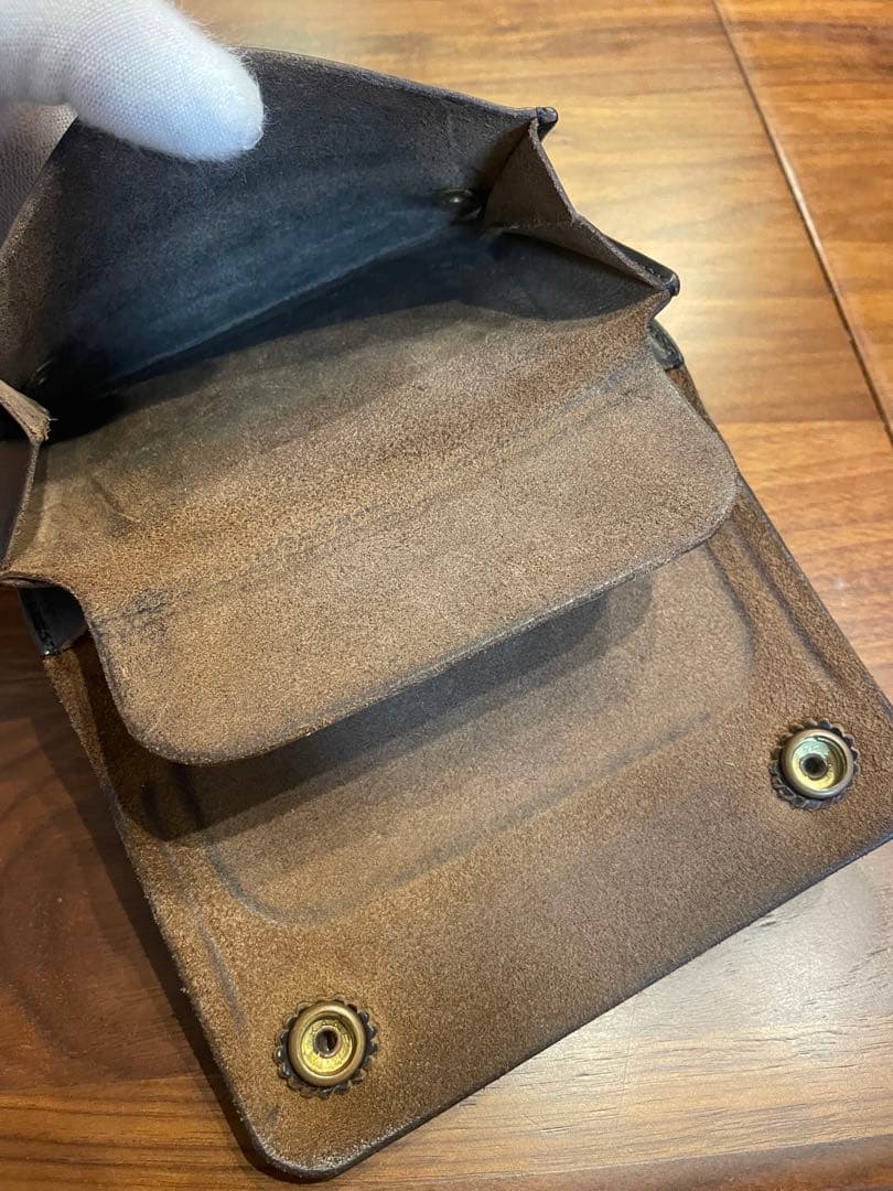 KUBIKI LEATHER トラッカーウォレット