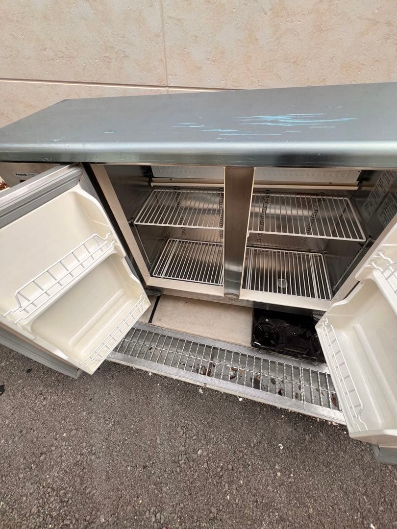 美品送料込❗️ 20年製！Panasonic 業務用コールドテーブル冷蔵庫