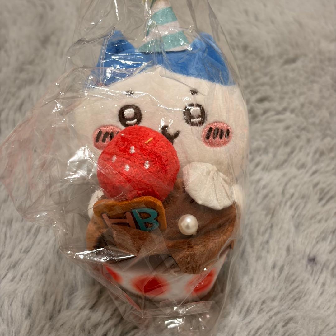 ちいかわ デスクトップから見守るスペシャルマスコット バースデー ハチワレ