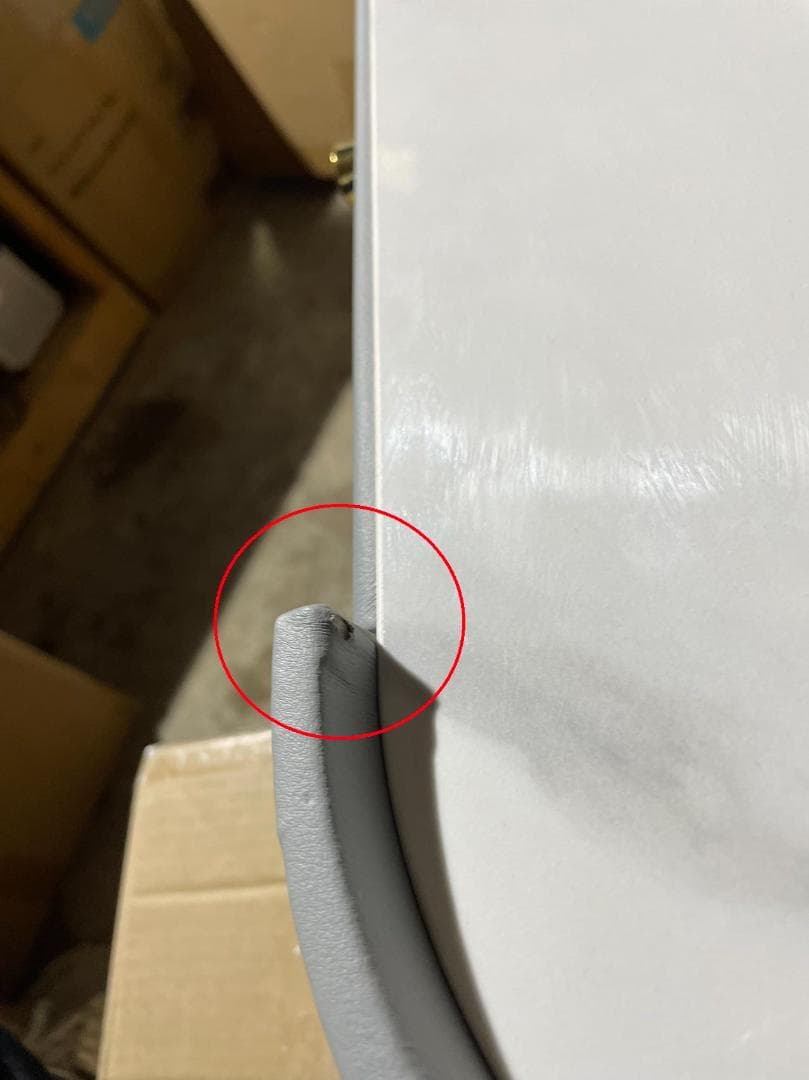 グレーのマーブル調ドレッサーデスクのみ 訳あり品写真をご確認J205-80-47