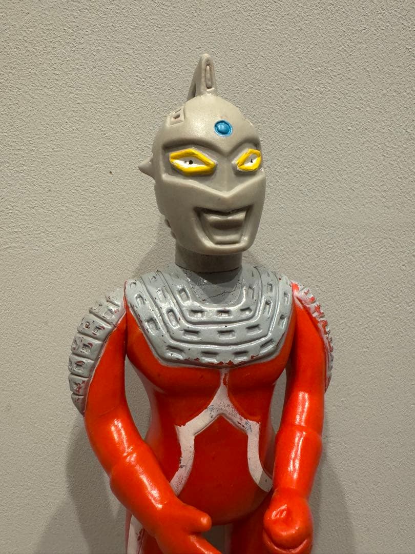 マルサン450サイズ ウルトラセブン H290mm 赤成型 後頭部尖り