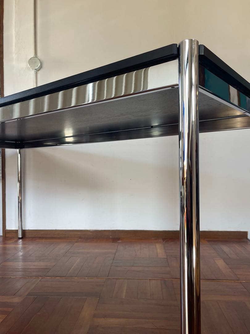 USM ハラー システム ミーティング テーブル ブラック オフィス デスク