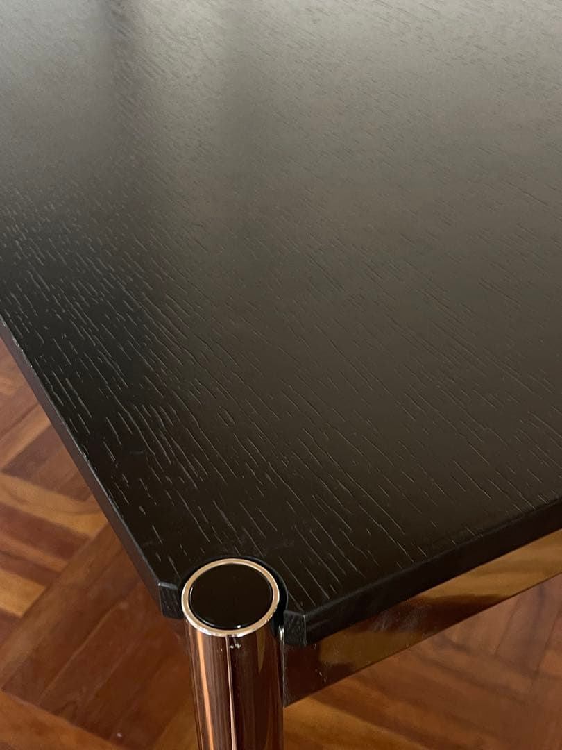 USM ハラー システム ミーティング テーブル ブラック オフィス デスク