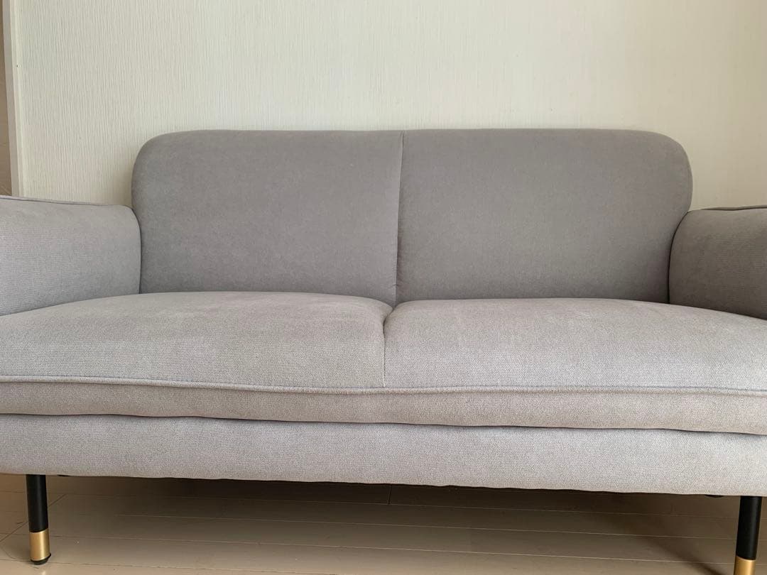 MODERN DECO ソファ グレー ゴールド 韓国 モダンデコ ローソファ