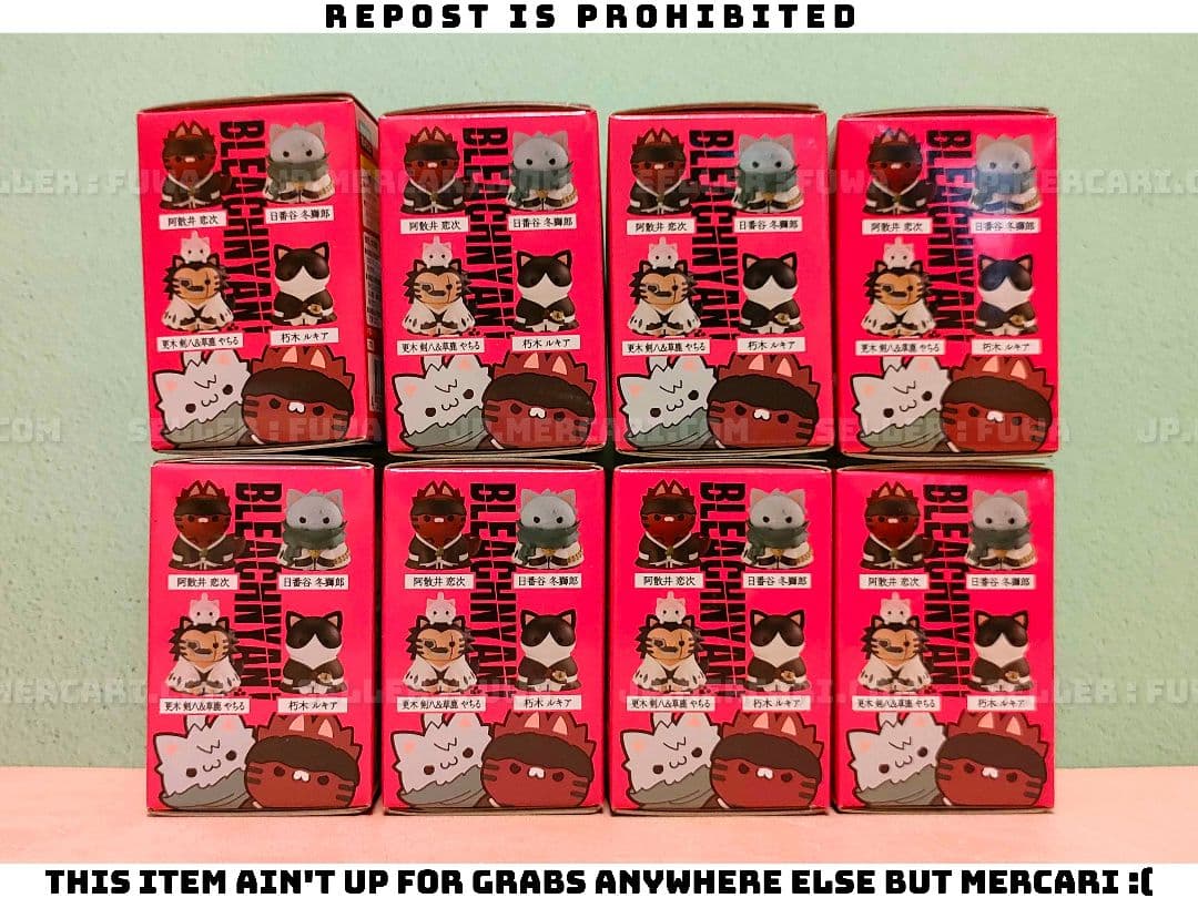 【未開封】BLEACH 千年血戦篇 BLEACHニャン フィギュア 猫