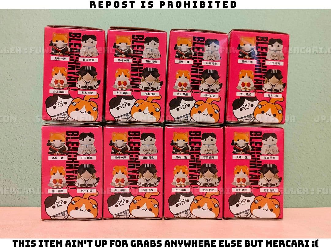 【未開封】BLEACH 千年血戦篇 BLEACHニャン フィギュア 猫