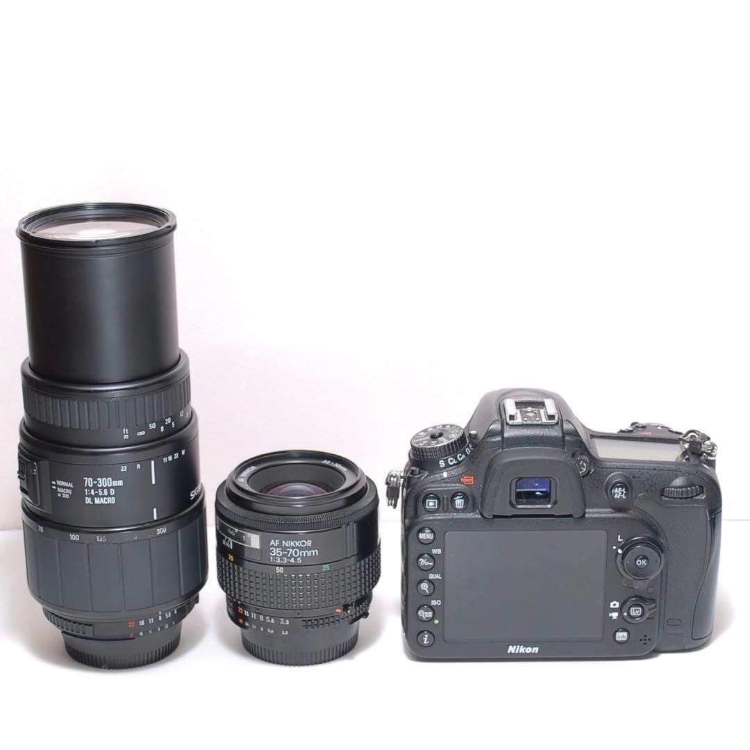 ✨Nikon D7200✨ダブルレンズ✨高速AF &高速連写✨バッテリー2個付