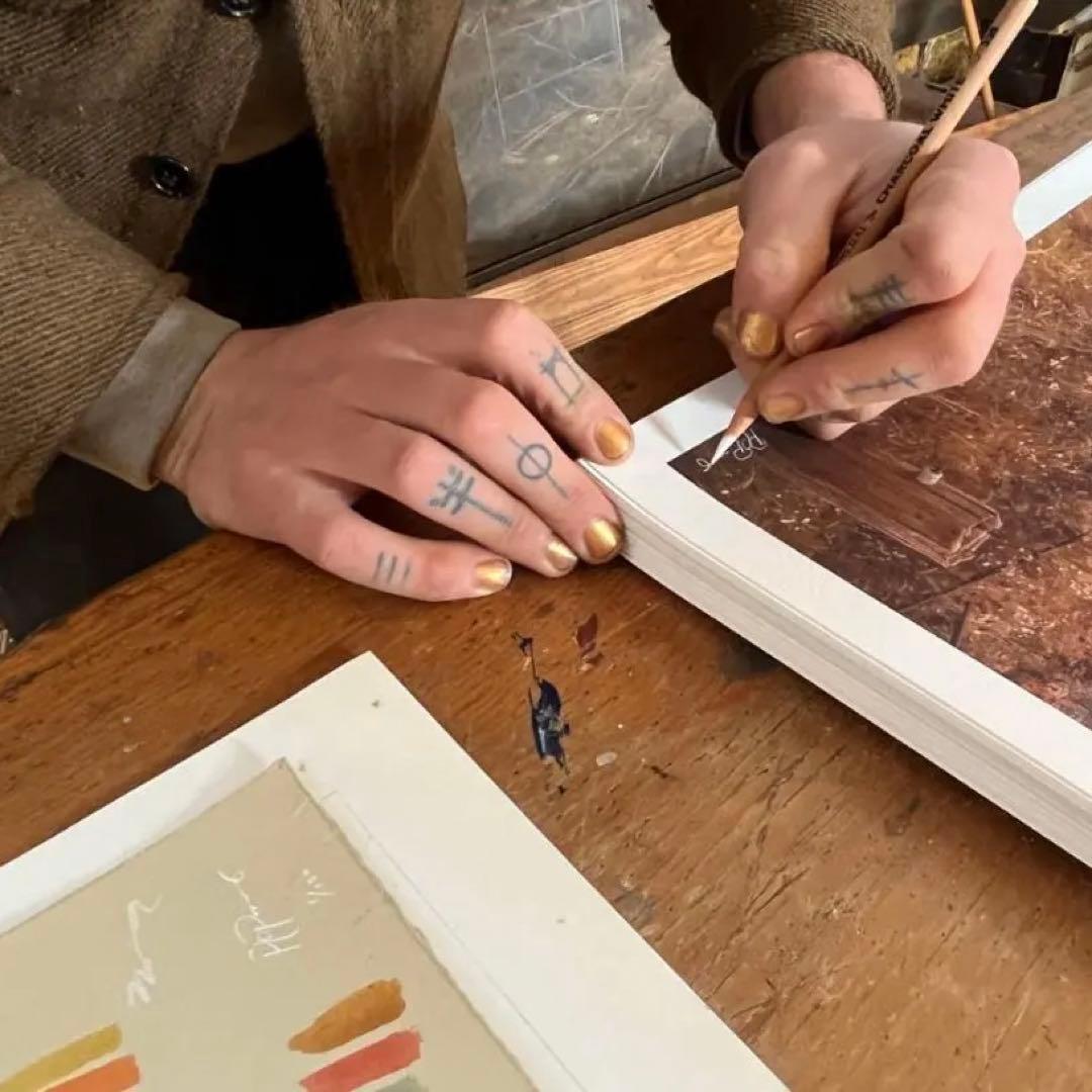 Pat Perry「Sensemakers」プリント パット・ペリー 直筆サイン