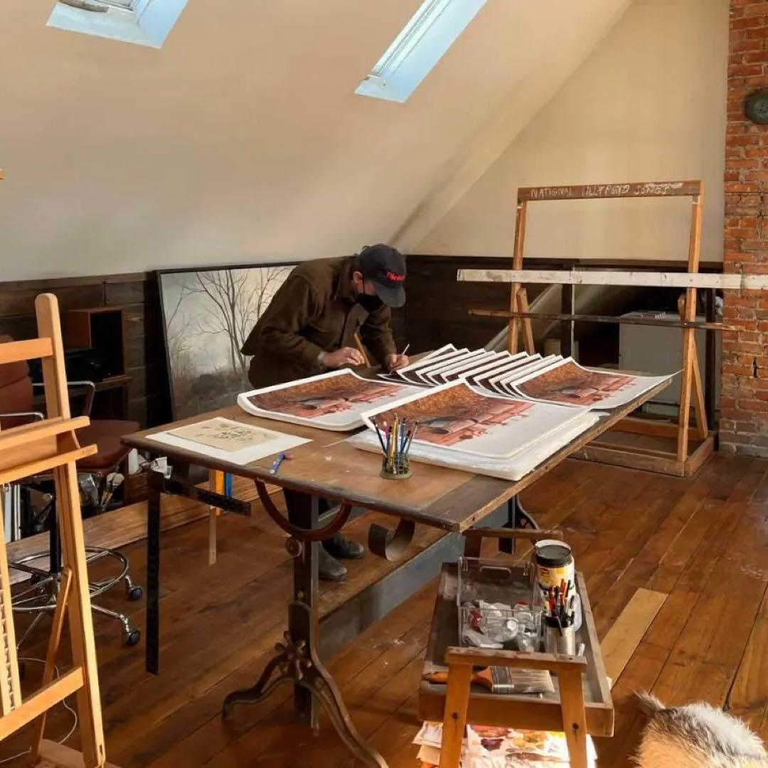 Pat Perry「Sensemakers」プリント パット・ペリー 直筆サイン