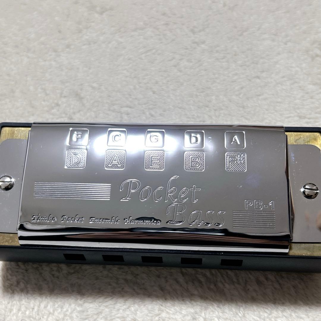 未使用級　希少 TOMBO Pocket Bass PB-1 ハーモニカ