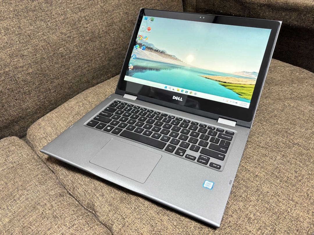 Dell 2-in-1 ノートPC 13インチ グレー　i7 オフィス付き