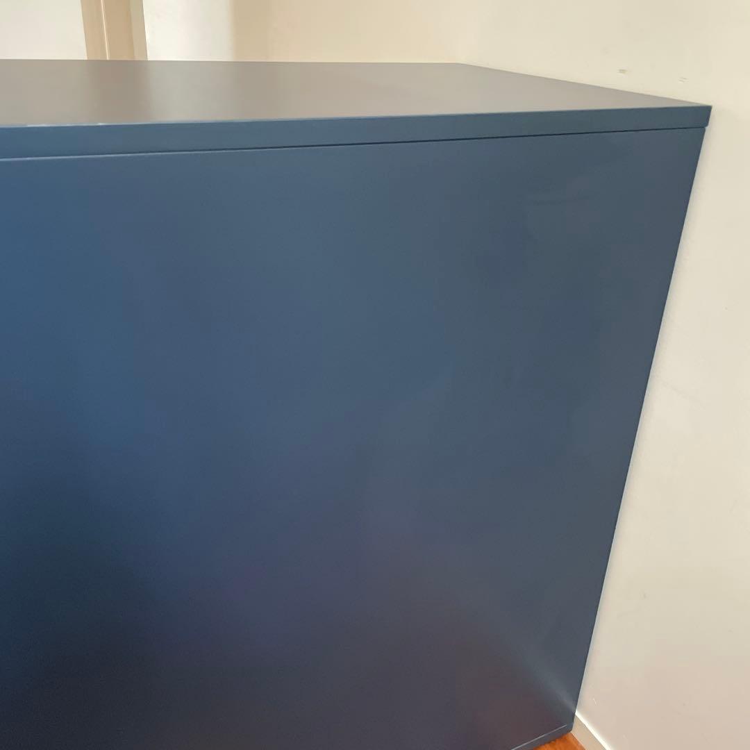 IKEA ALEX アレクス　引き出しユニット　ブラックブルー