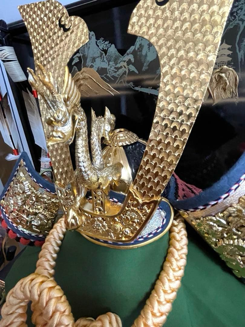 五月人形 久月　兜　節句人形