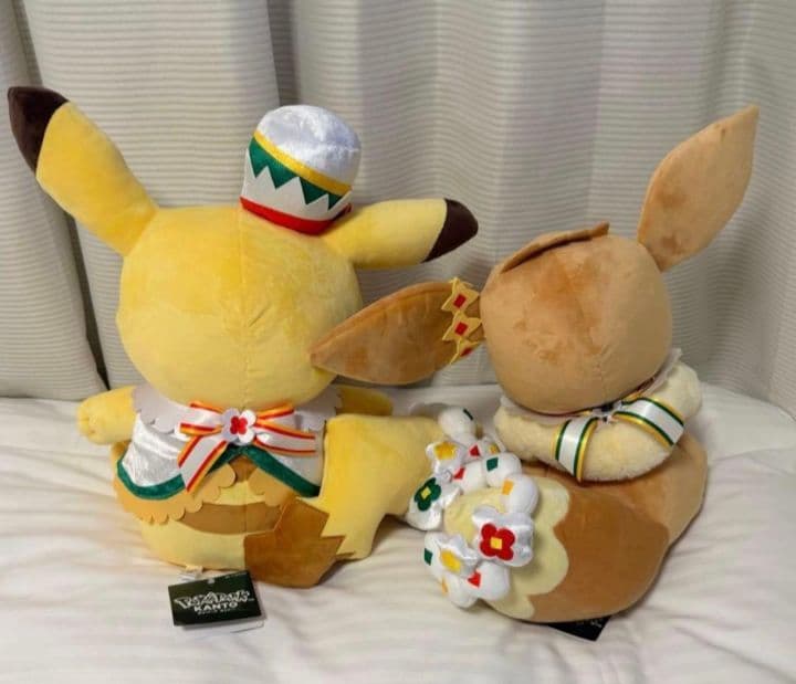 ポケパークカントー ピカチュウ イーブイ ぬいぐるみ 大