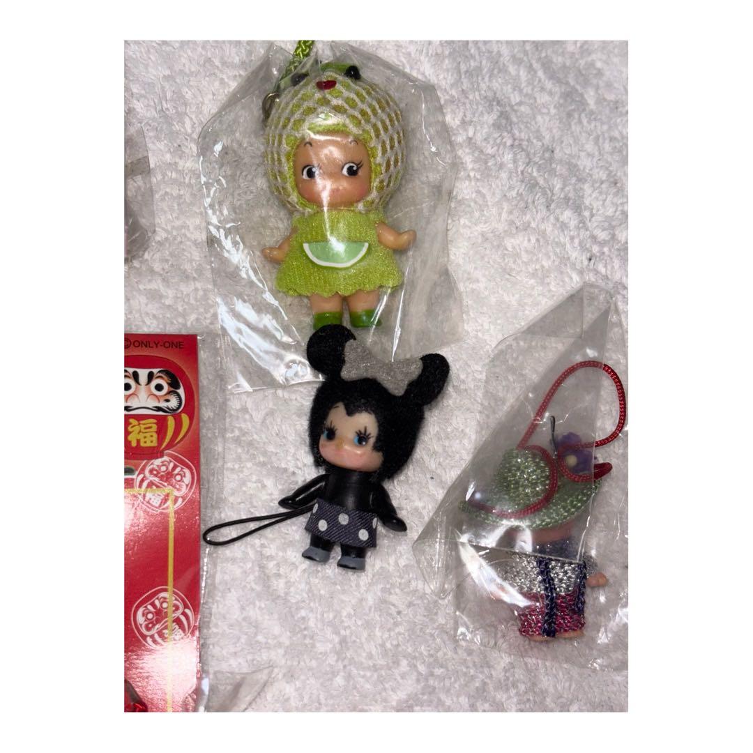 【新品未開封】ご当地キューピーストラップ 16個セット＋道の駅購入キューピー3つ