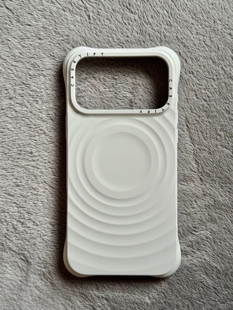 CASETiFY iphone 17 promax ウェーブ シリコンケース