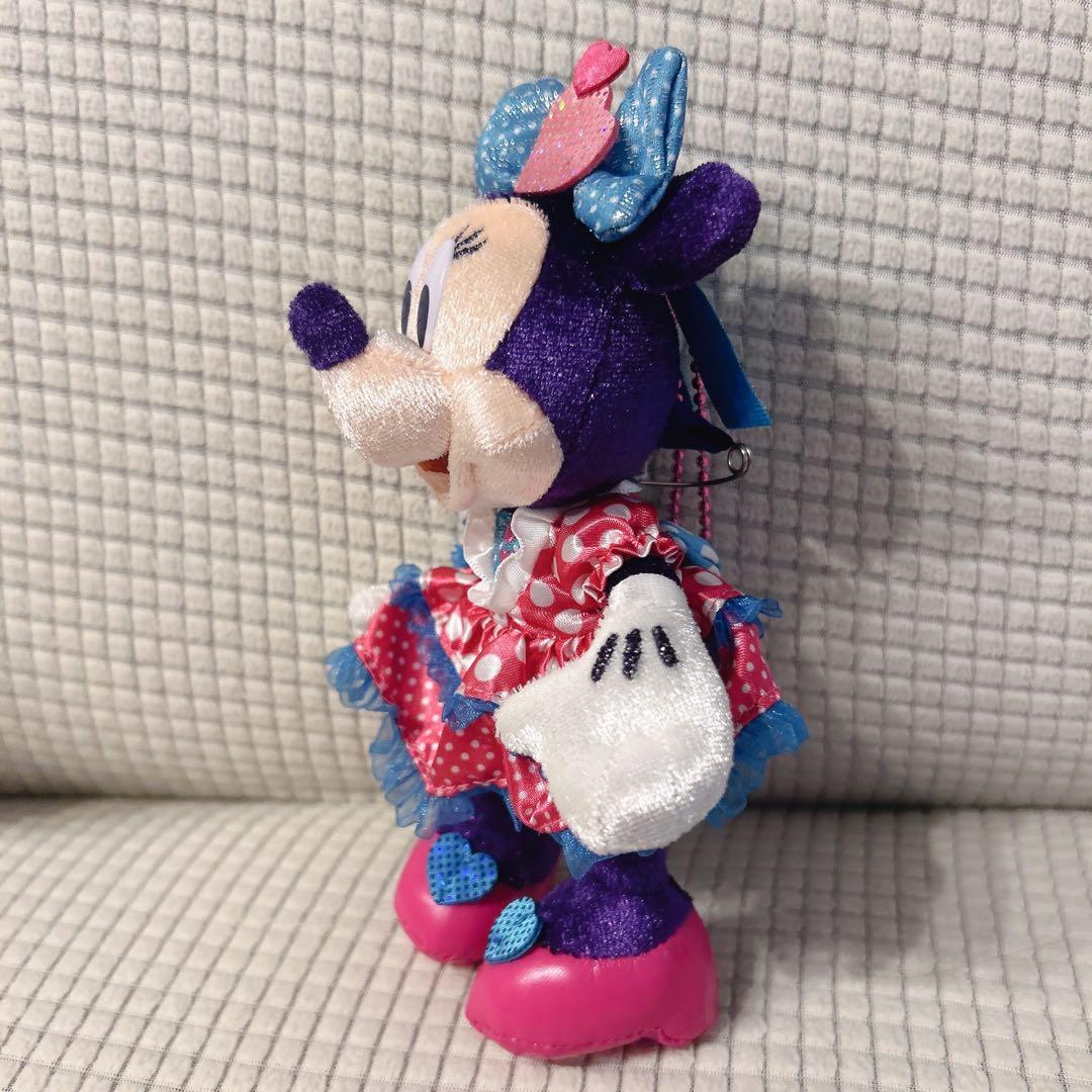 ディズニーランド ミニーのファンダーランド ミニパル ぬいぐるみバッジ 2点