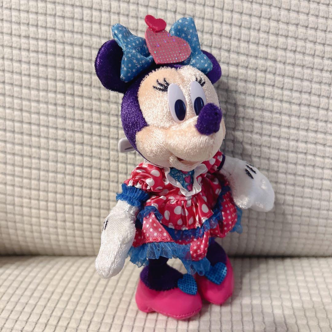 ディズニーランド ミニーのファンダーランド ミニパル ぬいぐるみバッジ 2点