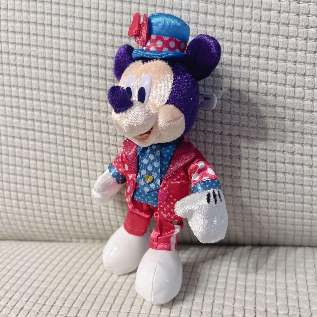 ディズニーランド ミニーのファンダーランド ミニパル ぬいぐるみバッジ 2点
