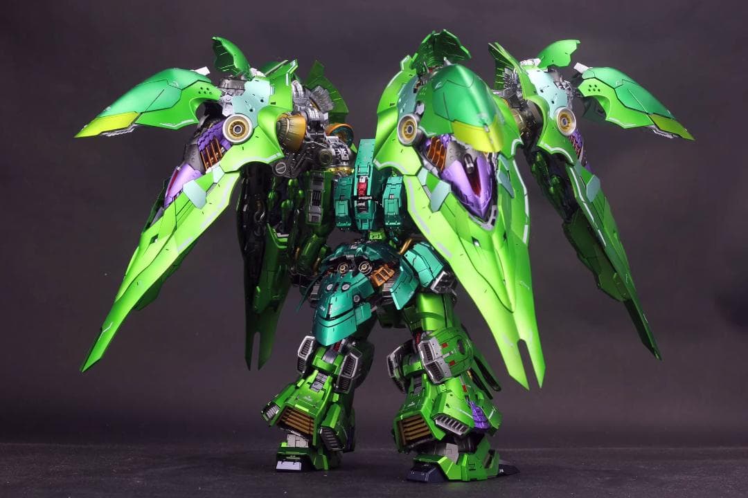 【キャンディグリーンVer.】1/100 オシリスの翼　ランナー塗装　プラモデル