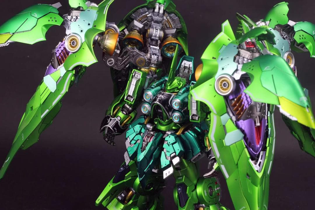 【キャンディグリーンVer.】1/100 オシリスの翼　ランナー塗装　プラモデル