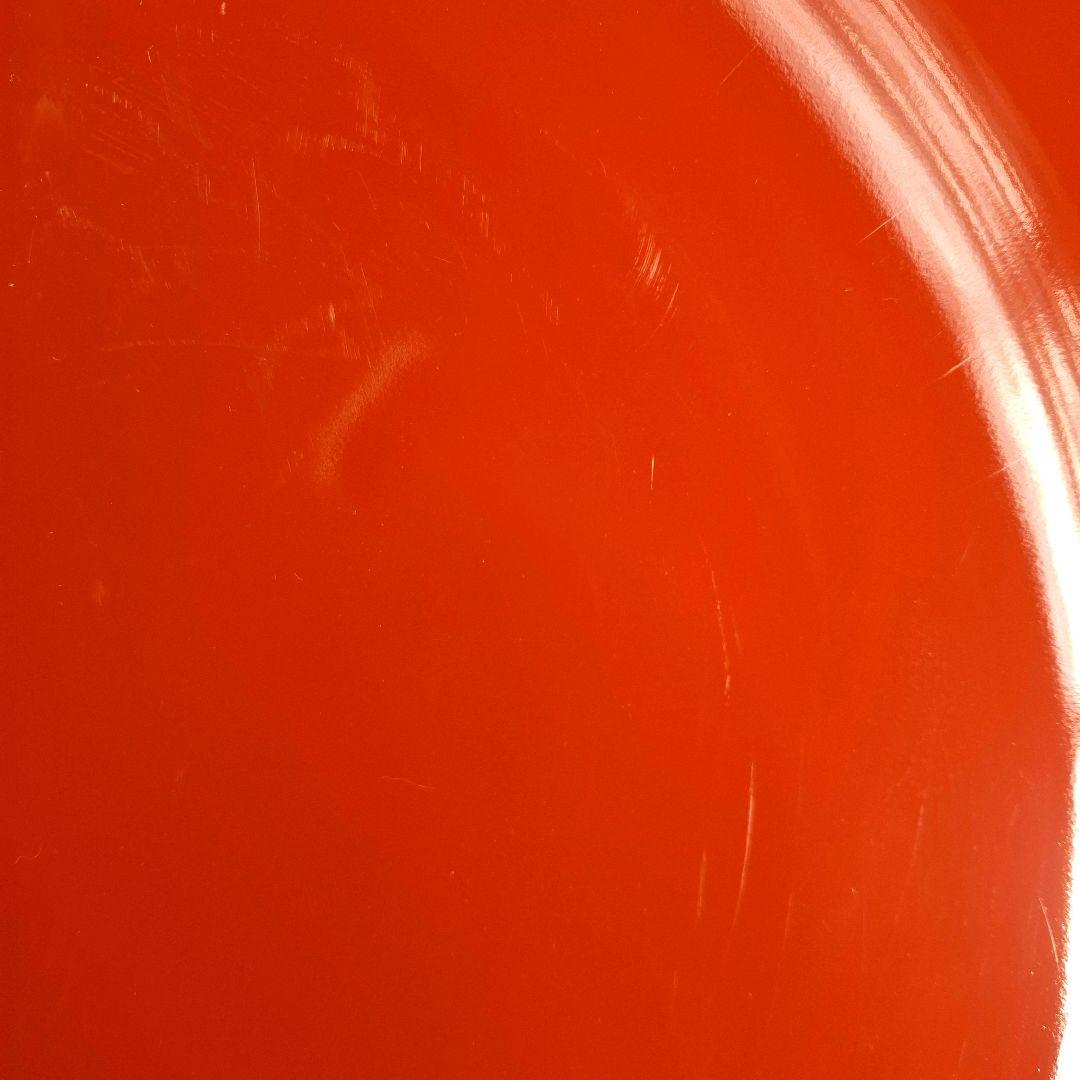 ✨️そばこね鉢✨️内側赤 黒縁 特大蕎麦こね鉢 41.5センチ