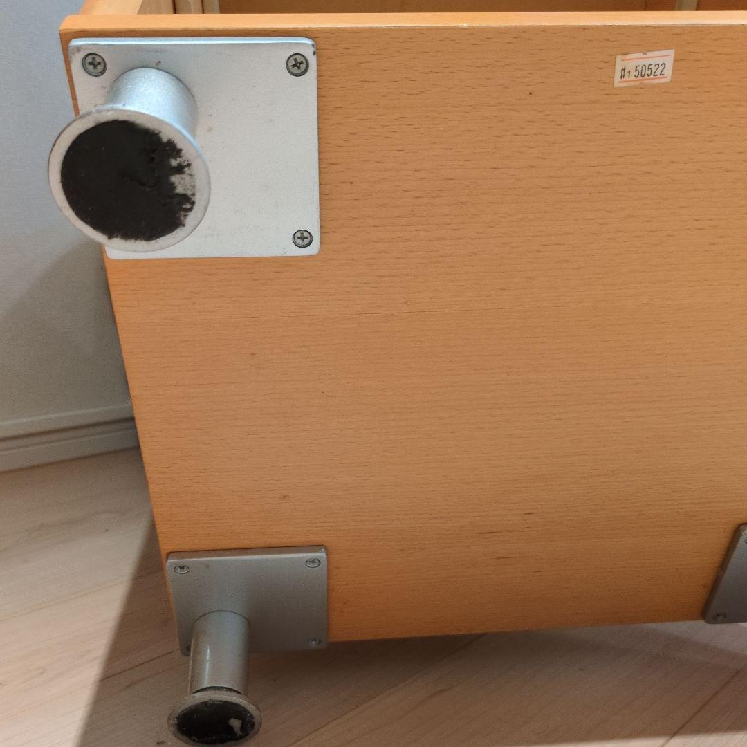 アスティ　木製チェスト 小 6段棚 収納 引き出し 茶色 タンス