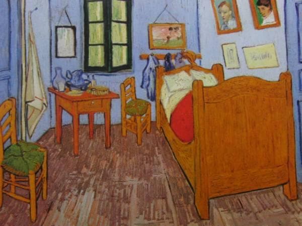 ヴィンセント・ヴァン・ゴッホ、アルルのヴァン・ゴッホの部屋、希少画集画