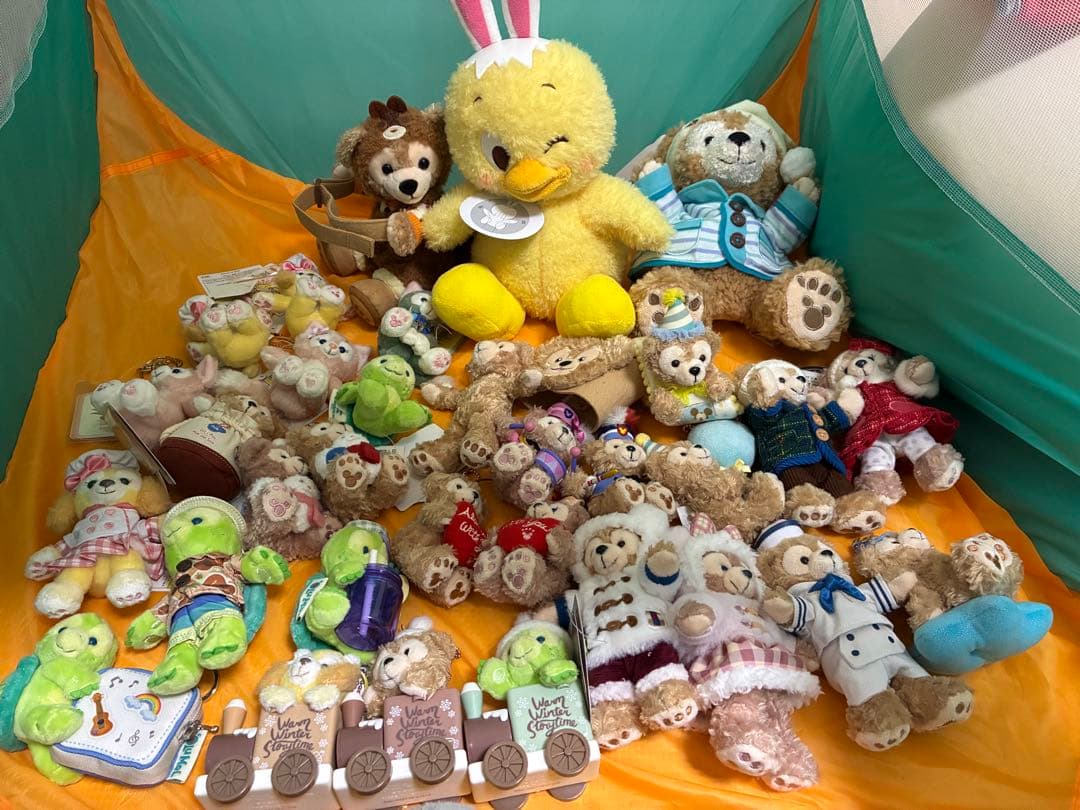 ダッフィー　超大量セット＋うさピヨ　ほか　タグ付き大量