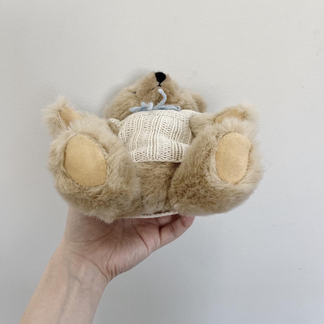 ヴィンテージ　くま　テディベア　ぬいぐるみ　人形　ヨーロッパ　ハンドメイド