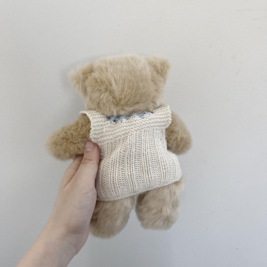 ヴィンテージ　くま　テディベア　ぬいぐるみ　人形　ヨーロッパ　ハンドメイド