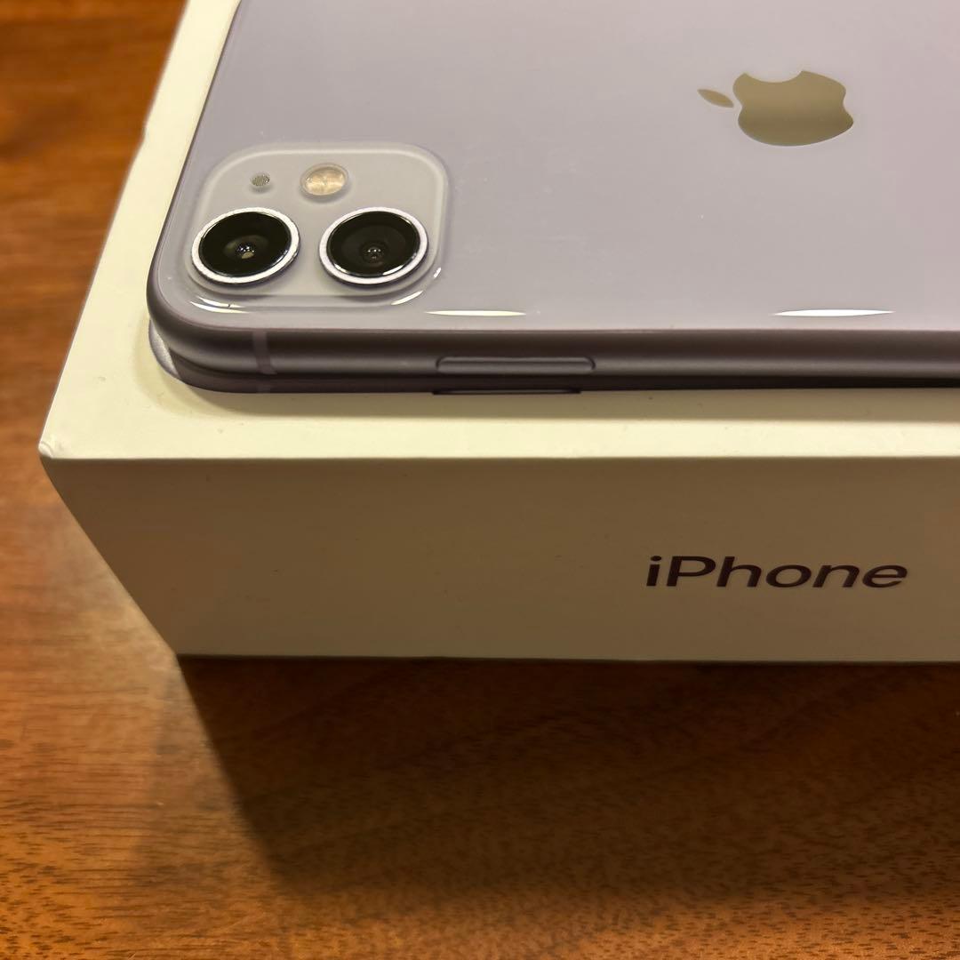 iPhone11 本体　パープル　64GB