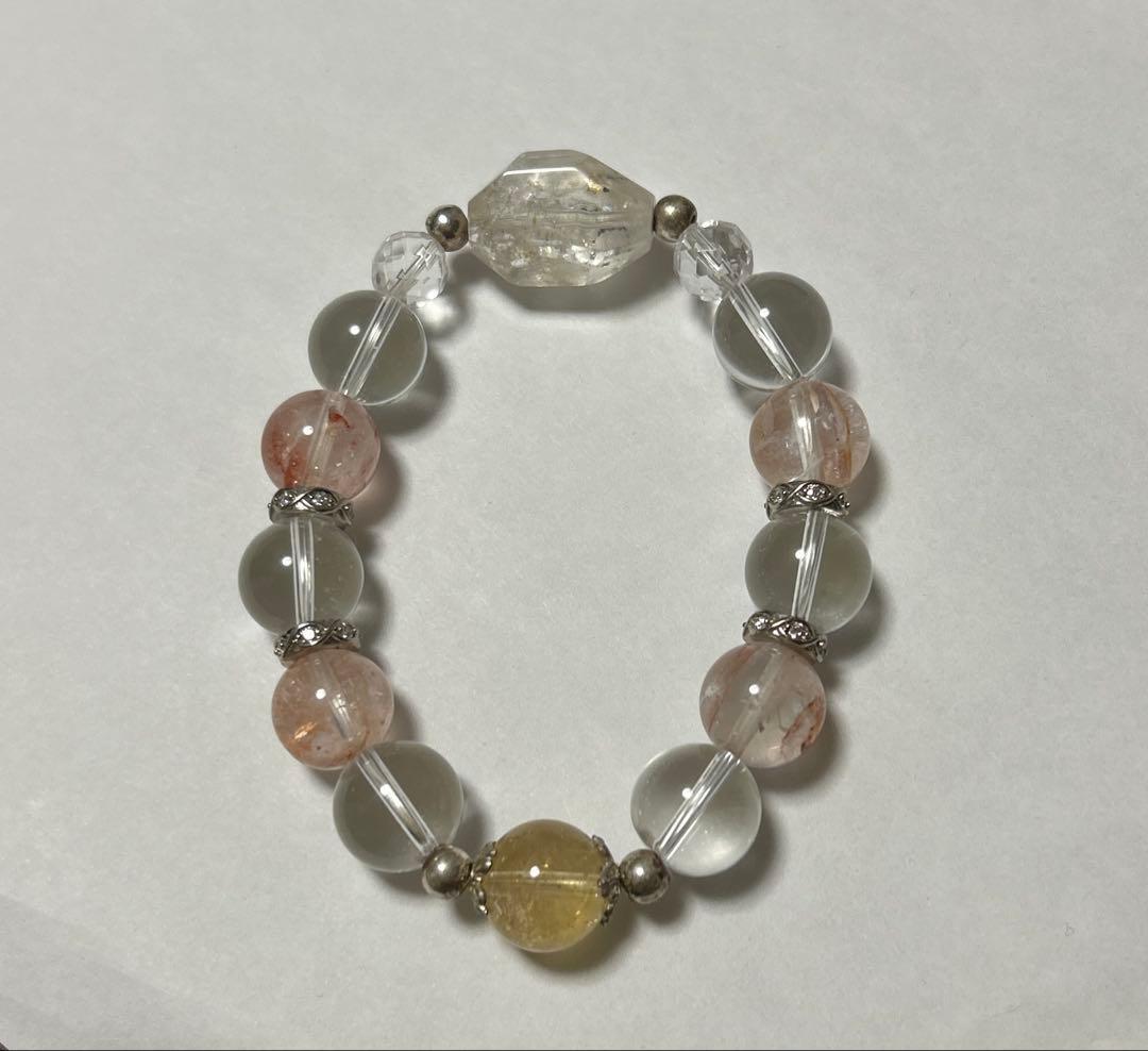 Thida stoneデザインブレスレット天然石パワーストーンオイルインデザブレ