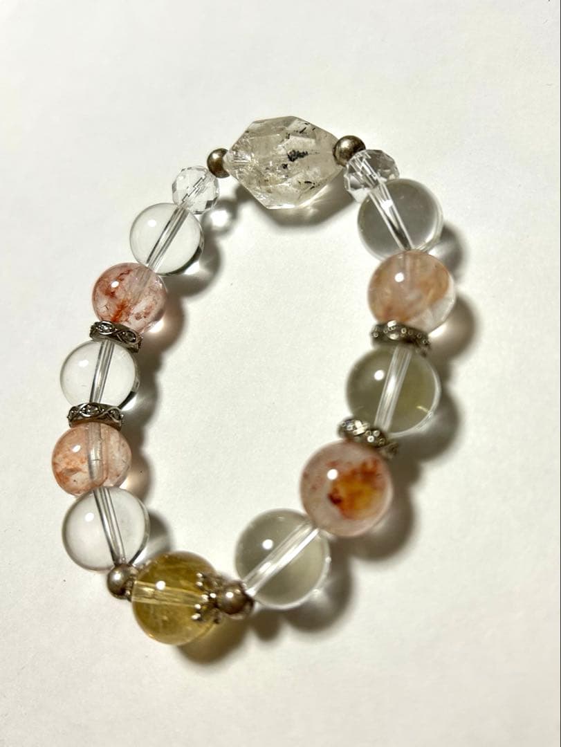 Thida stoneデザインブレスレット天然石パワーストーンオイルインデザブレ